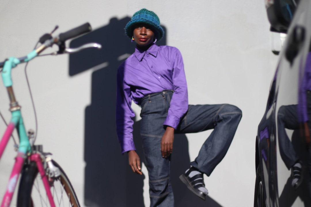 Y2k Highwaisted Jeans| Vintage Dark Blue Denim With Drawstrings