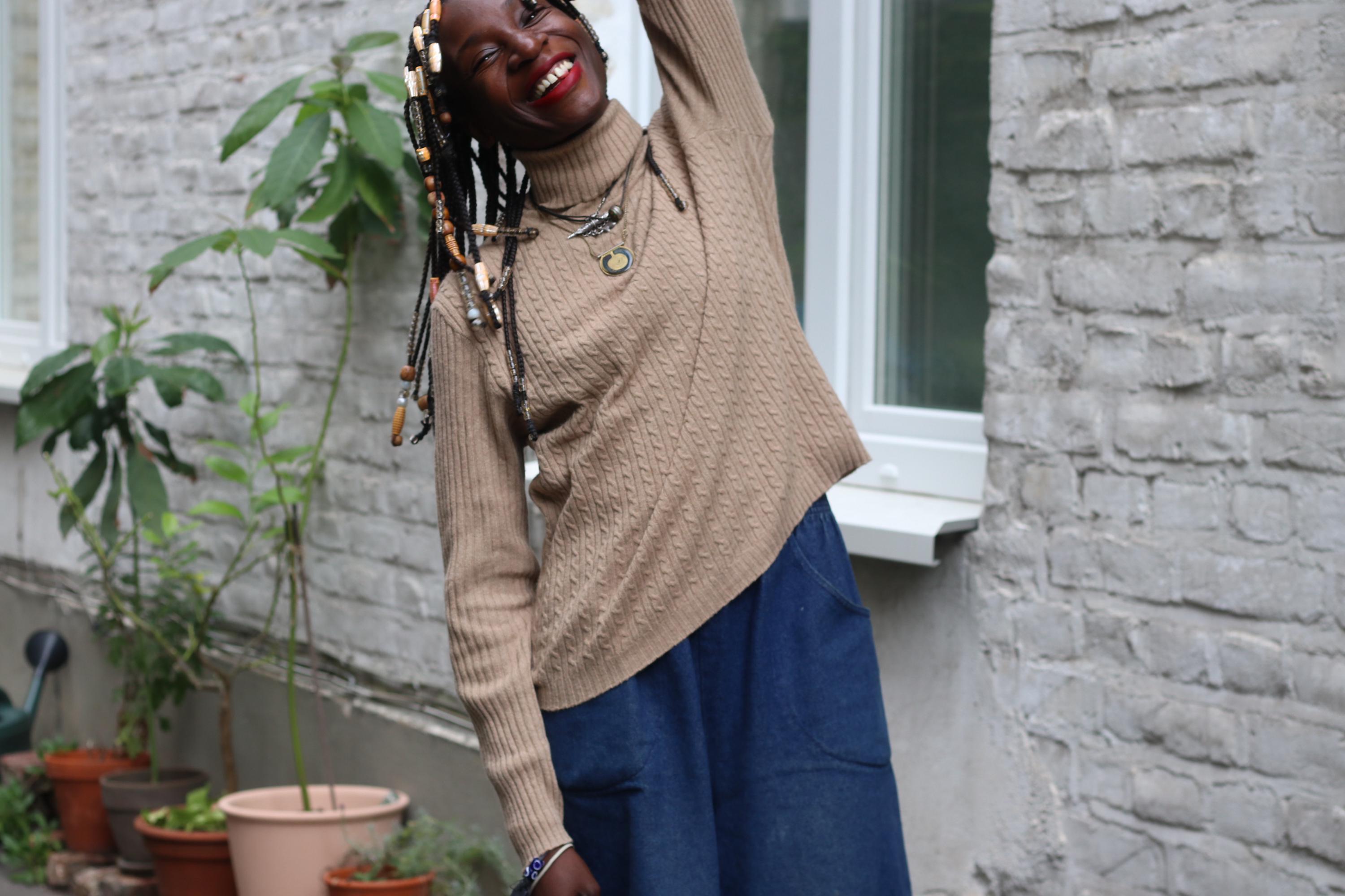 90s Esprit Merino Wool Blend Turtleneck Sweater - Minimalist