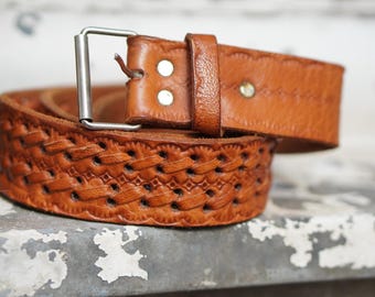 Vintage Cherokee Brand Western Belt - Etsy display picture 2