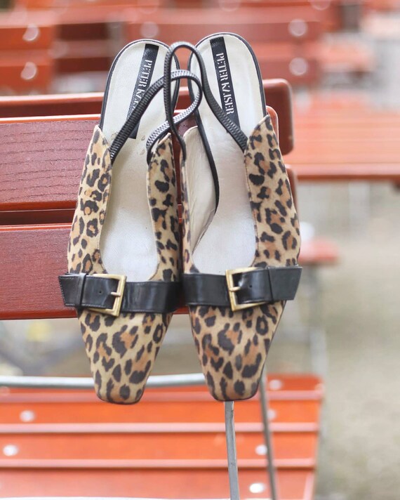 90s Peter Kaiser Animal Print Kitten 
