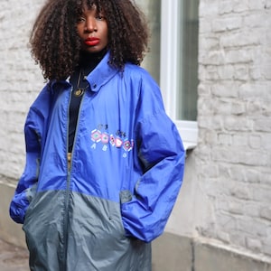 ライトブルー ジャケット サイズ38　クールカレアン　メアリー Marcel clair jacket - Etsy 日本