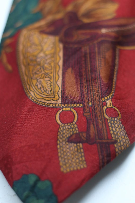 Cravate En Soie Vintage Hanfab's - Multicolore, Fabriquée En Inde - Neuf Sans étiquette