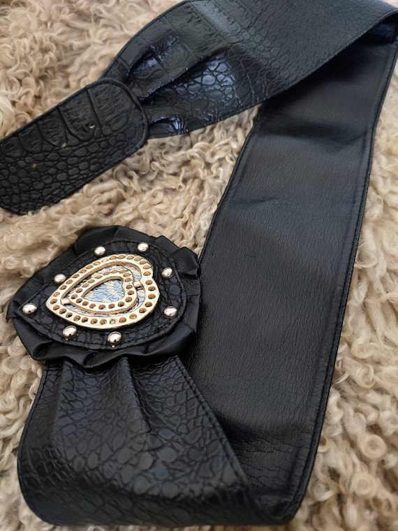 小物 SETUPEXE STUDDED HEART BELT / BLACK setup.exe | STUDDED HEART BELT / BLACK - 트렌디한 스타일