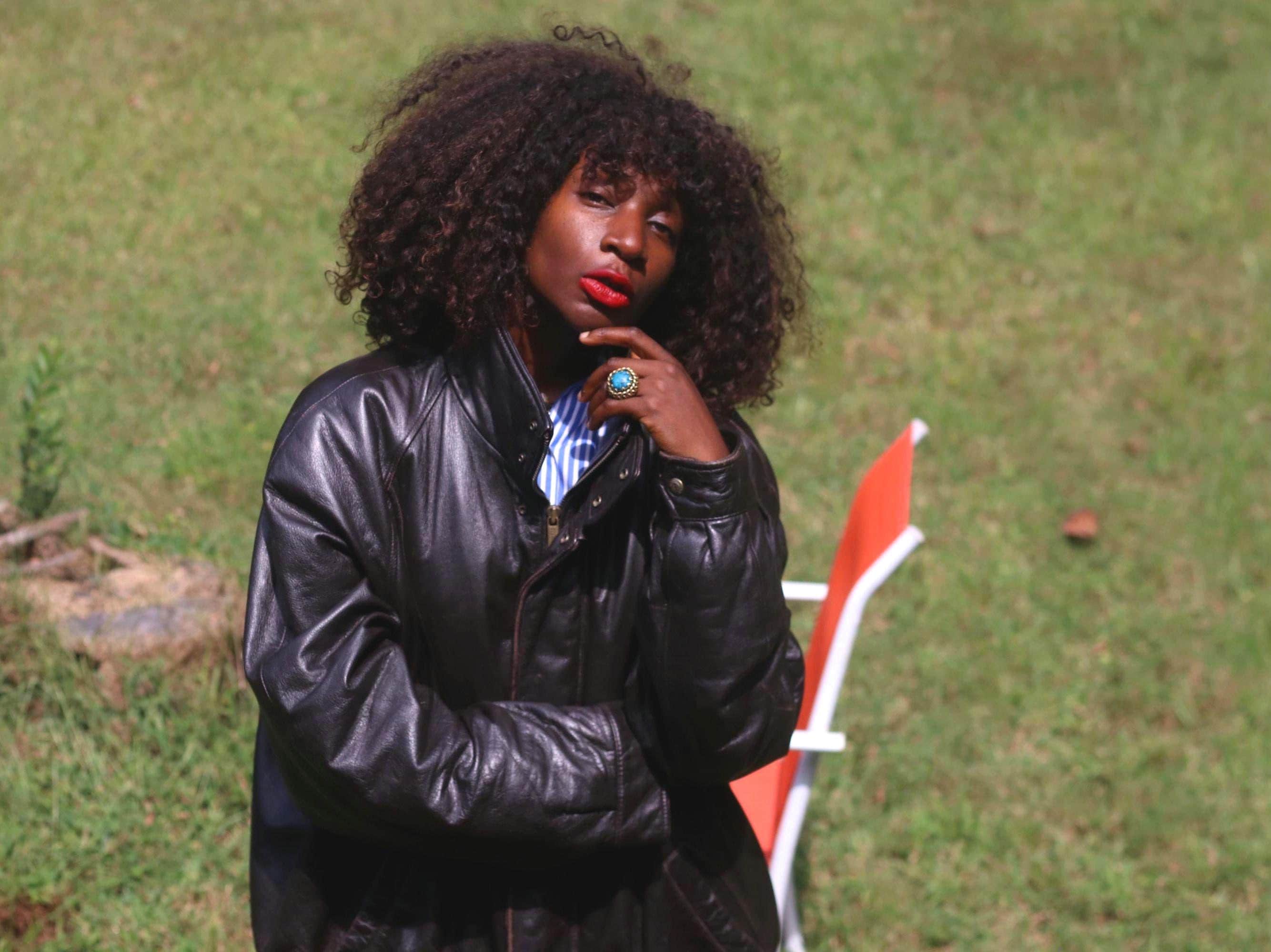 Buy Vintage Black Leather Biker Jacket: 80s Moto London Fog Rock N