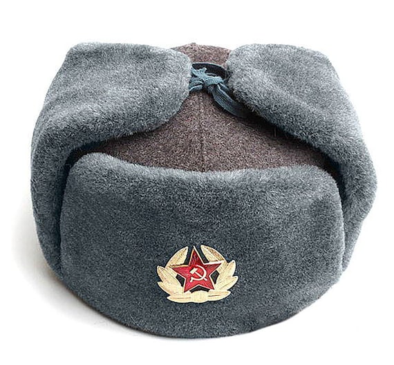 Soviet Ushanka Military Winter Warm 