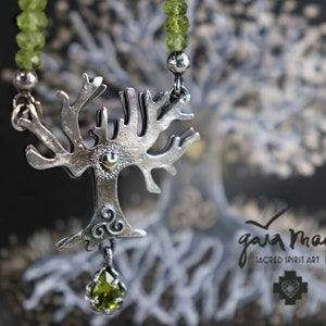 Tree of Life Necklace AVALON, Tree of Life Necklace, Tree of Life Amulet Unique, Nature Jewelry