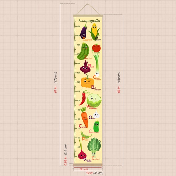 Vegetable Plant Height Chart