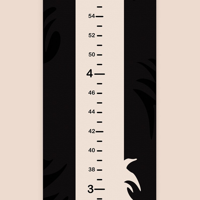 Growth Chart Dog Border Collie Art Boarder Collie Decor Etsy