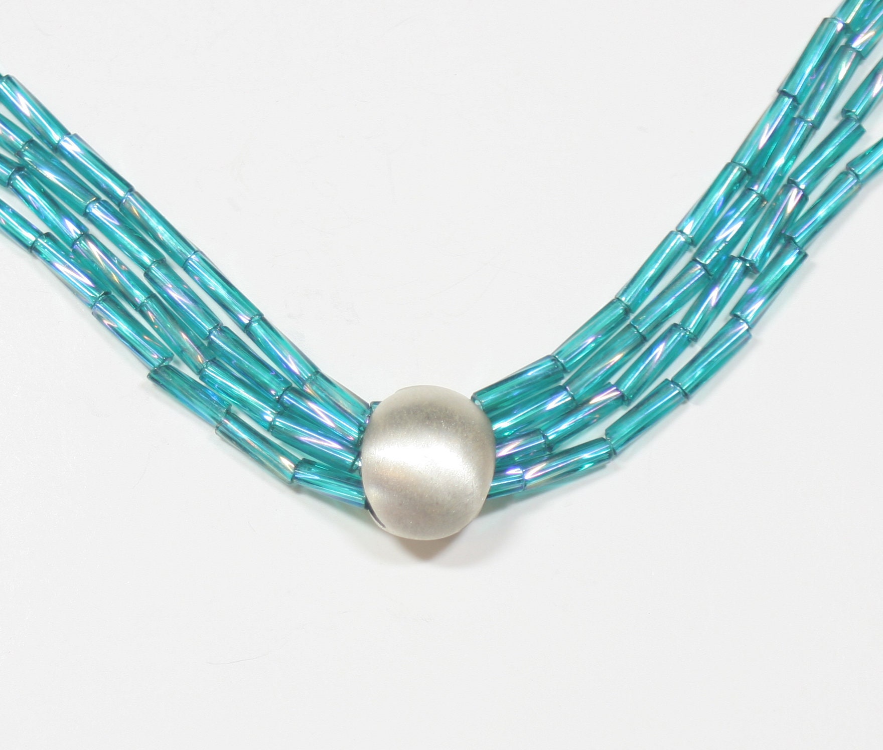 Sterling Silver Slide Slider Necklace Pendant Bead Focal Etsy