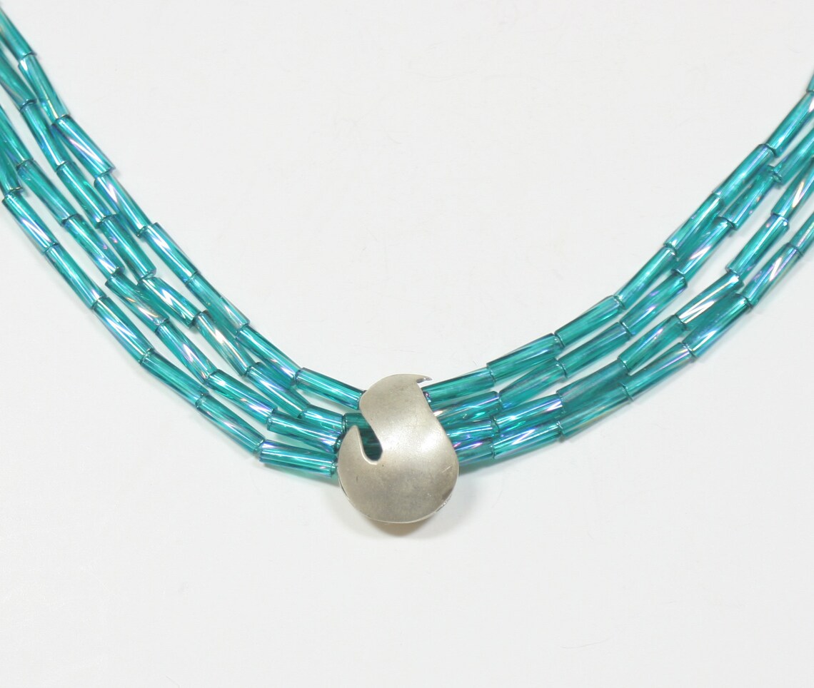 Sterling Silver Slide Slider Necklace Pendant Bead Focal Etsy UK