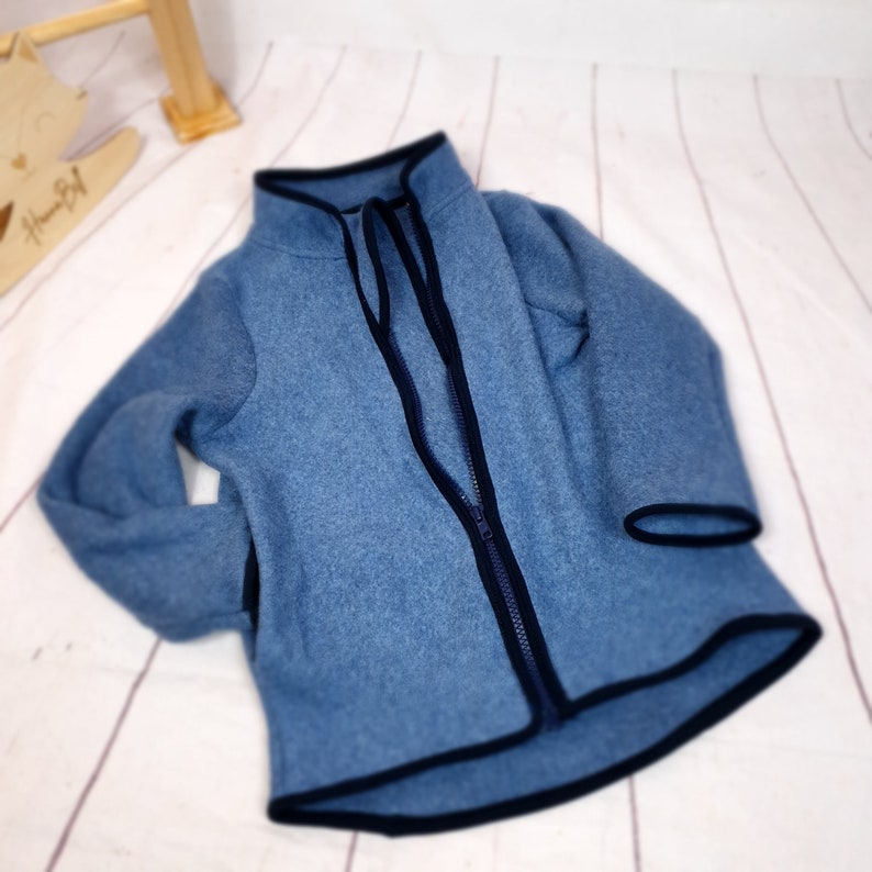 Walkjacke Walkjacke mit Fleece viele Motive und Farben möglich Ganzjahresjacke Walkjacke mit herausnehmbarer Fleecejacke Bild 6