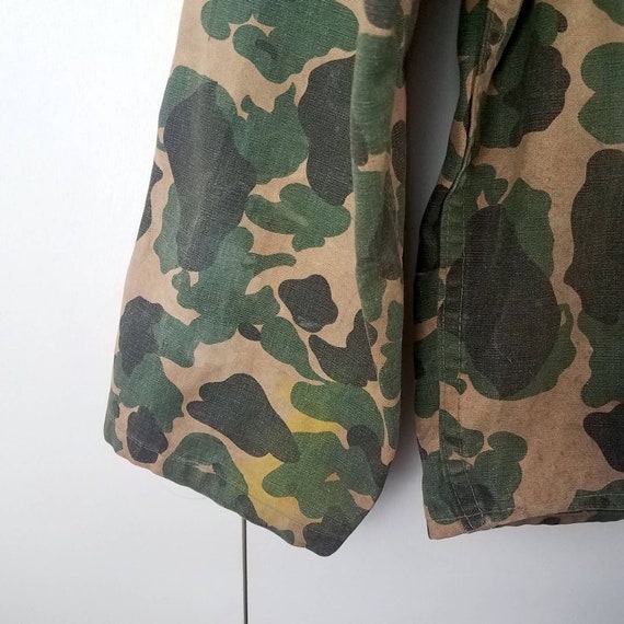 1960s Bullseye Bill Camouflage Jacket, Vintage Men's Medium