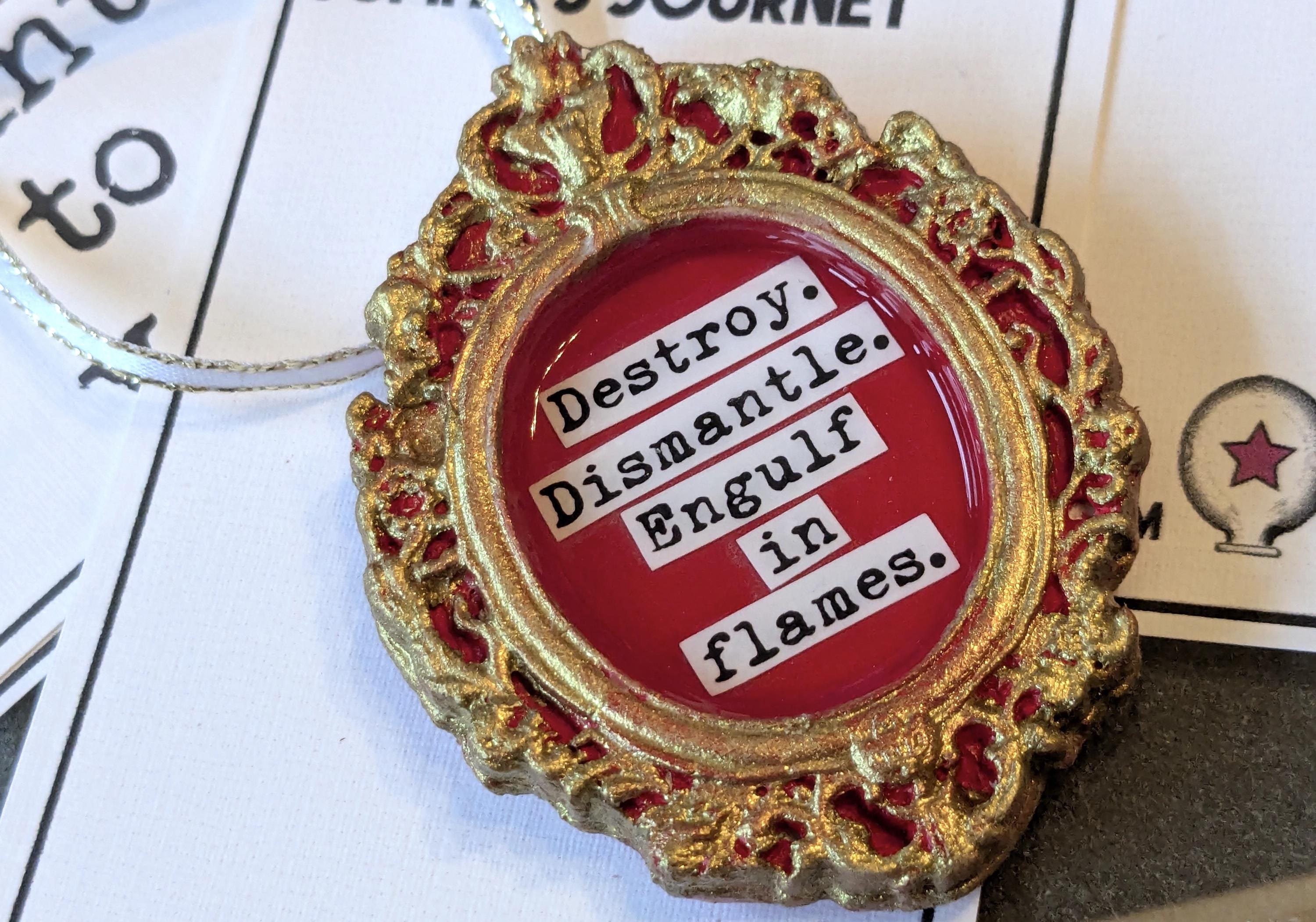 Taskmaster Quote Ornament: Your Time Starts Now, All the Information is ...