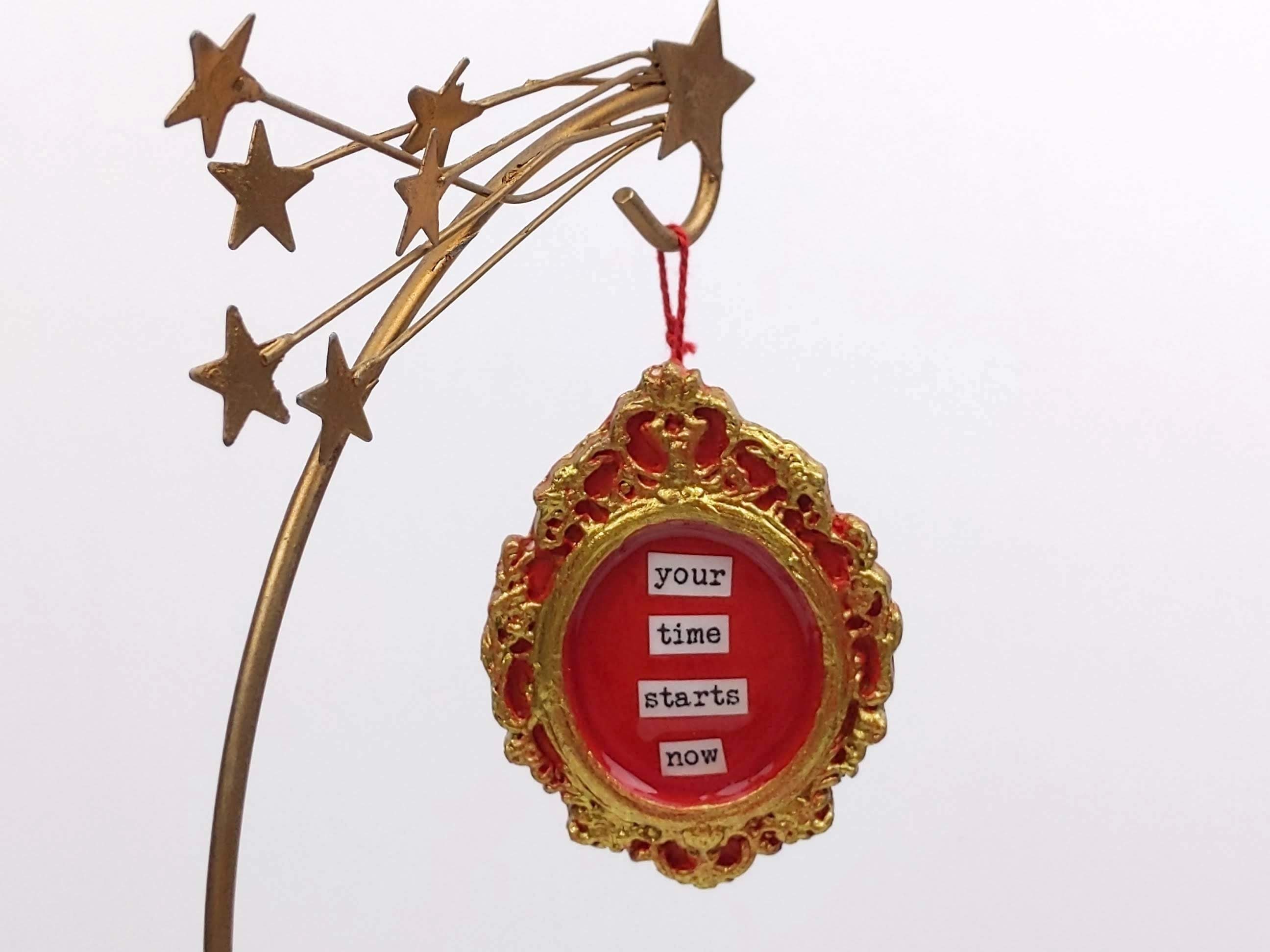 Taskmaster Quote Ornament: Your Time Starts Now, All the Information is ...