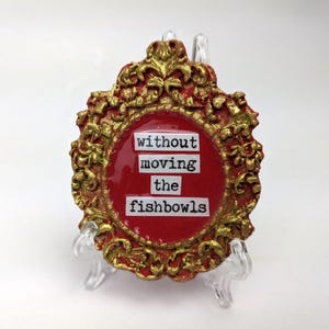 Taskmaster Zitat Magnet: Your Time Starts Now, Goldfischglas, Chutzpe, eine andere Enthüllung, benutzerdefiniertes Valentinstagsgeschenk fürTaskmaster-Fan