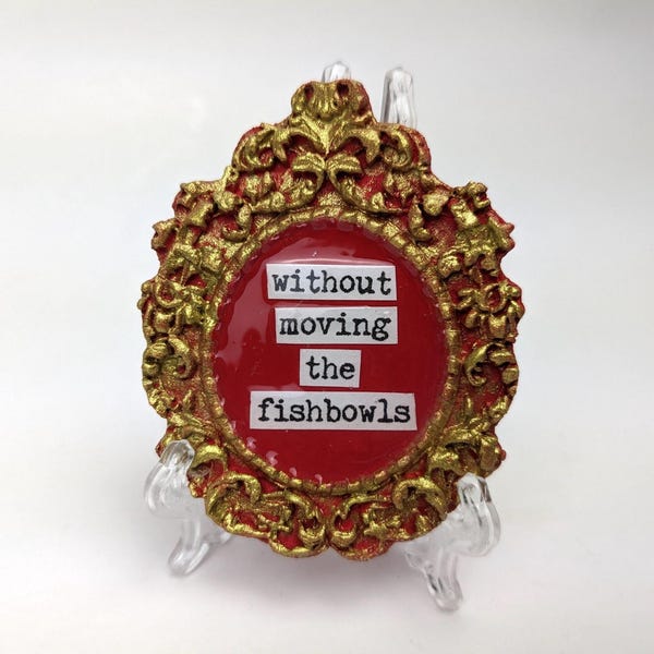 Taskmaster Quote Magnet: Your Time Starts Now, Fishbowls, Chutzpah, Another Revelation, Custom Valentines Gift for Taskmaster Fan