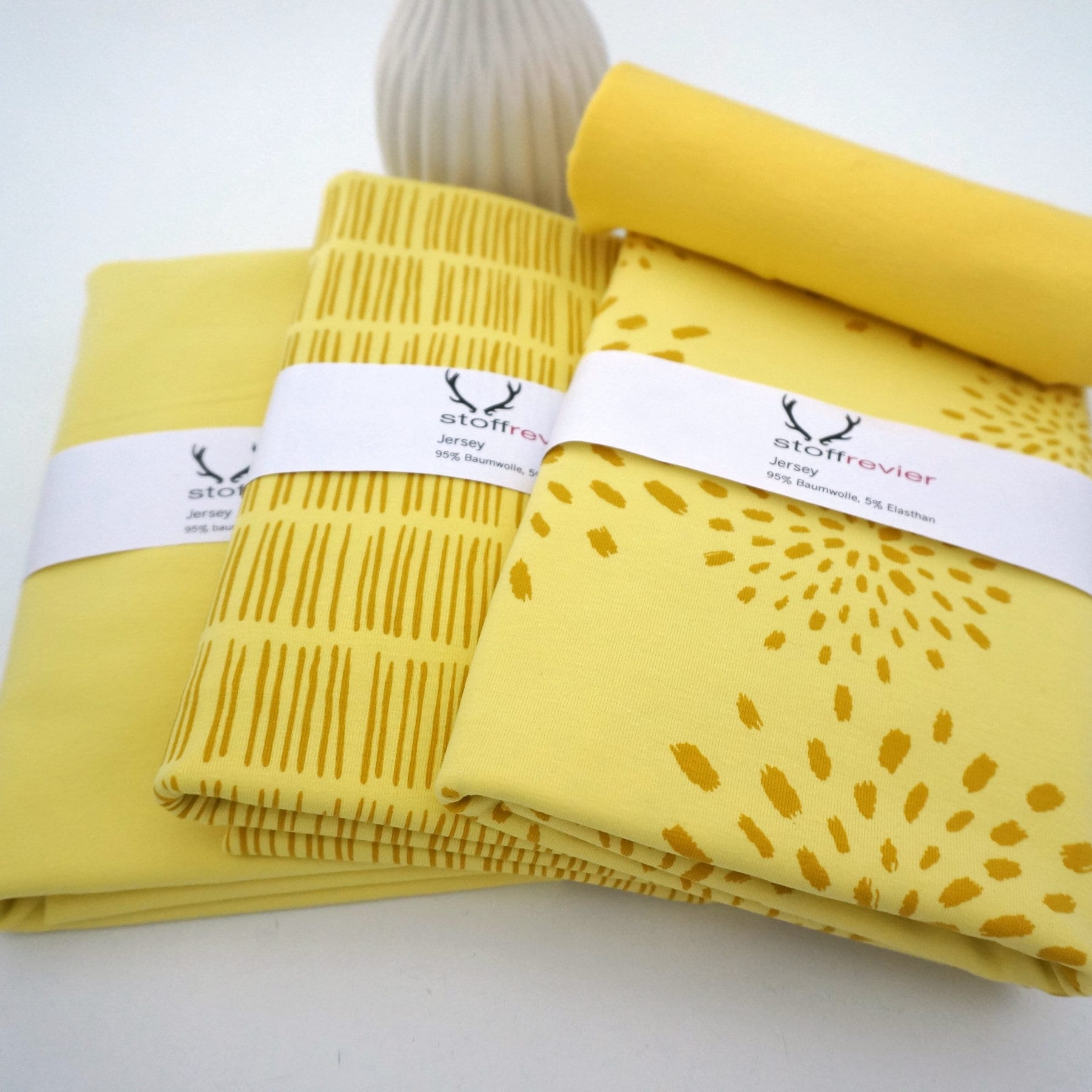 Waffel Jersey Traumbeere Jersey Leftover Fabric Package