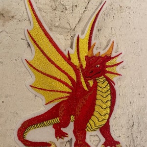 Application iron-on dragon