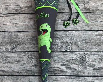 School bag made of fabric as desired - Model Dinosaur