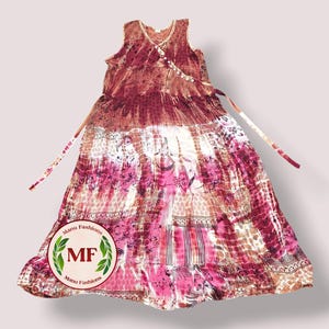 Hippie Bohemian Tie Dye  Dress, Comfortable Maternity Dress, Tie Dye  Tie Dye Festival Dress