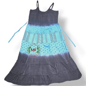 Hippie Bohemian Tie Dye  Dress, Comfortable Maternity Dress, Tie Dye  Tie Dye Festival Dress