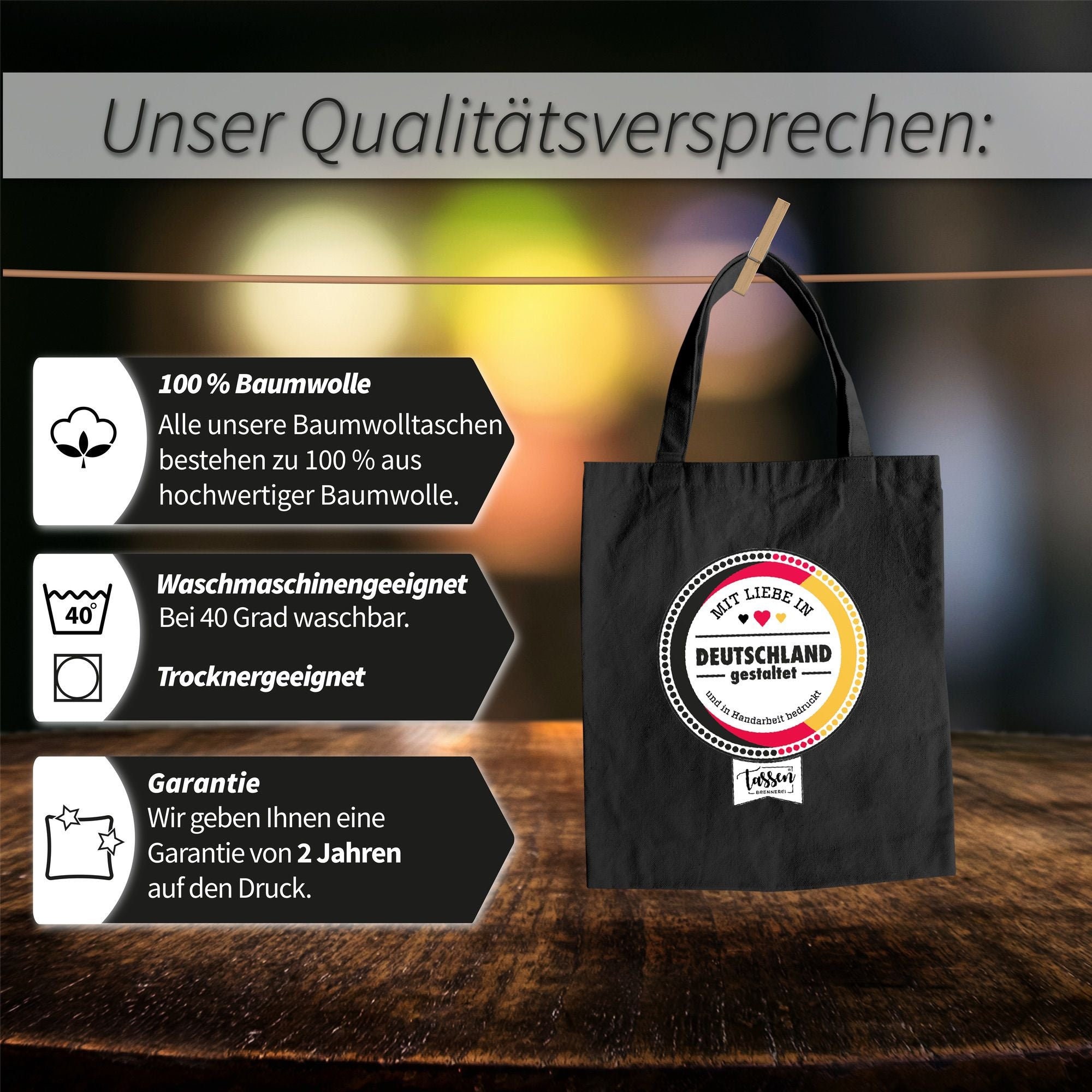 Shirtracer Baumwolltasche "Ich Bin Lehrer" – Lustige Tragetasche Aus 100% Baumwolle, 67 Cm Träger