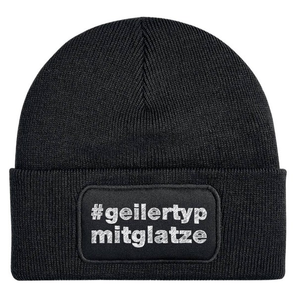 Beanie Mütze - #geilertypmitglatze