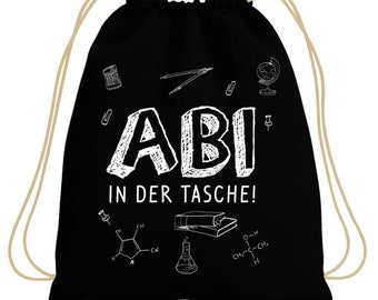 Turnbeutel - Abi in der Tasche!