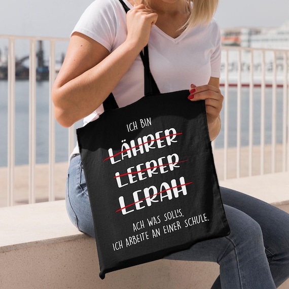 Shirtracer Baumwolltasche Mit Spruch 'Vielleicht Sind Das Eure Klassenarbeiten' – Perfekt Als Lehrer-Geschenk, 42x38 Cm, 100% Baumwolle