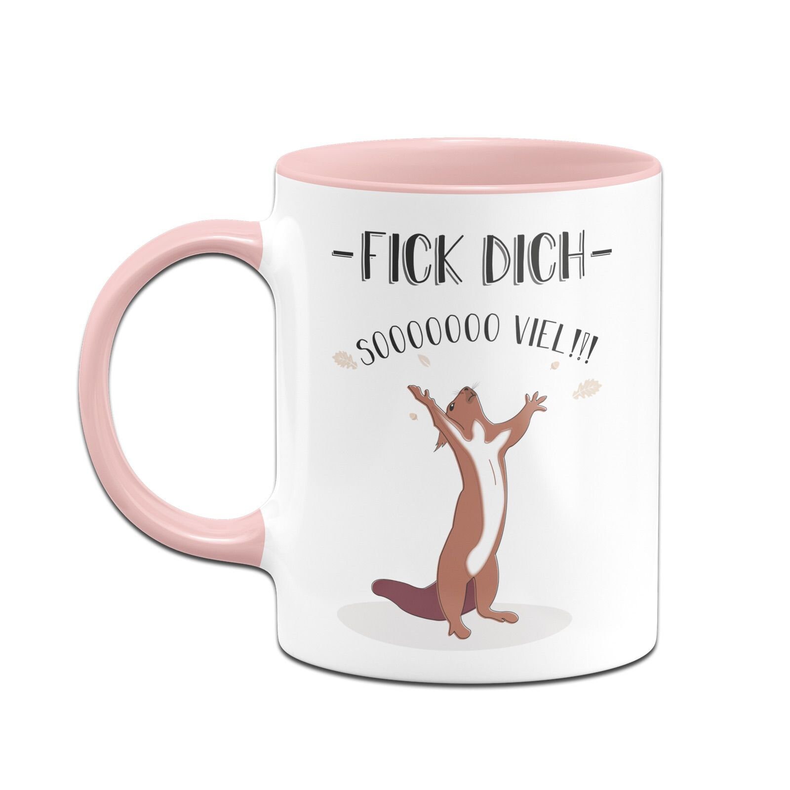 Eichhörnchen Tasse Fick Dich so Viel - Etsy