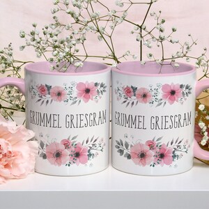 Tasse Grummel Griesgram blumig image 5