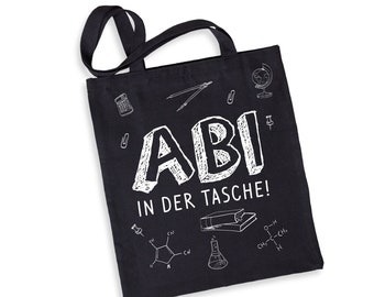 Baumwolltasche - Abi in der Tasche!