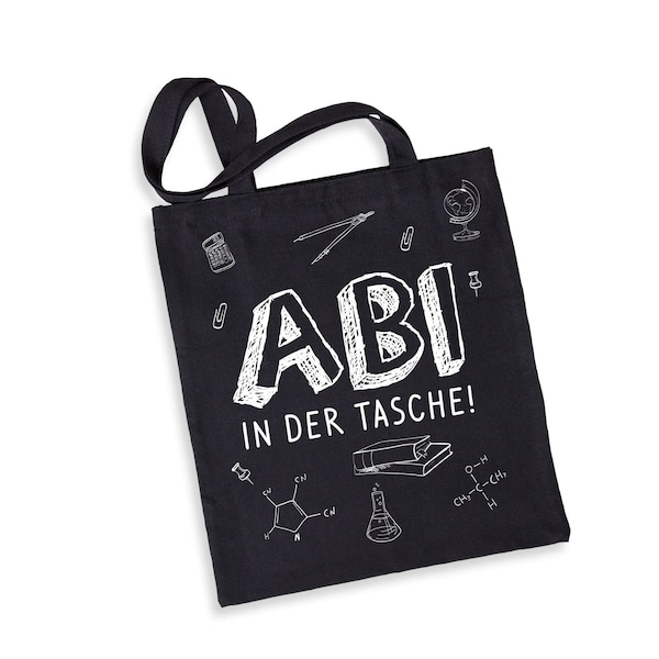 Baumwolltasche - Abi in der Tasche!