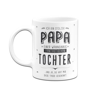 Tasse Stolzer Papa Loading … 2025 – Geschenk Für Werdende Väter, 330 Ml, Spülmaschinenfest, Beidseitig Bedruckt