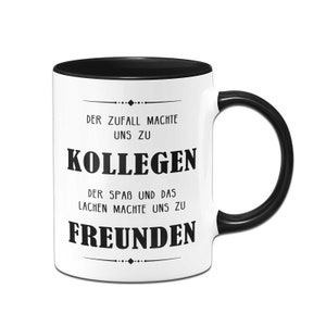 Moonworks Kaffeetasse 'Der Zufall Machte Uns Zu Kolleginnen...' – Weiß, 325 Ml, Spülmaschinengeeignet, Geschenk Für Kollegin