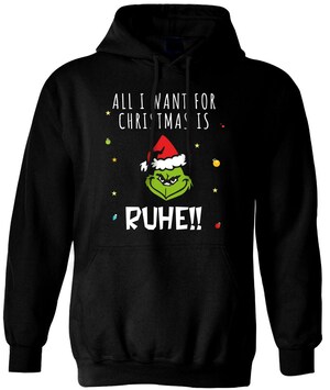 Pull Grinch Moche De Noël - Sweat Polaire Drôle Pour Femmes/famille, Motifs Festifs, Polyester/coton