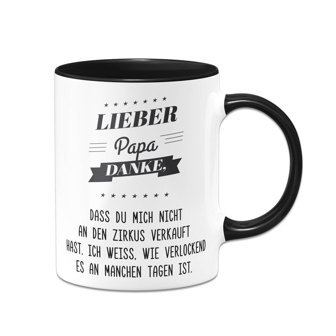 Lustige Tasse Für Den Schwager – „Danke, Dass Du Meine Schwester Nicht An Den Zirkus Verkauft Hast“, 330 Ml, Spülmaschinenfest