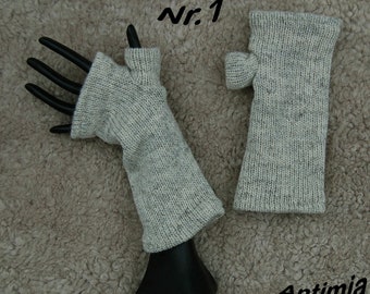 Handstulpen Wolle Nepal Pulswärmer Strick Zopfmuster Dekorative Stulpen Winter