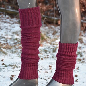 Beinstulpen Overknees Beere Strick Stulpen Legwarmers Himbeere Farben Hippie Stulpen Lang Leg Warmers Goa Psy Warme Overknees Strick Stulpen Bild 8