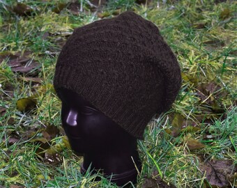 Wollmütze Beanie Warme Mütze Kopfbedeckung Blume Hippie Nepal Wollmütze Strick
