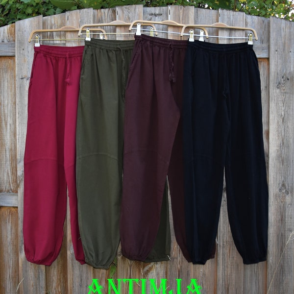 Pumphose Baumwolle Haremshose Braun Pumphose Schwarz Festival Freizeit Hose Yoga Hose Frühling Sommer Pumphose Baumwolle Lässige Hose Braun