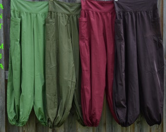 Pumphose*ANGEBOT*,Freizeithose,Festival Hose,Pumphose Baumwolle,Mukhose,Schlupfhose,Damen Pumphose,Sommer Hose,Lässige Hose,Harems Hose,Goa