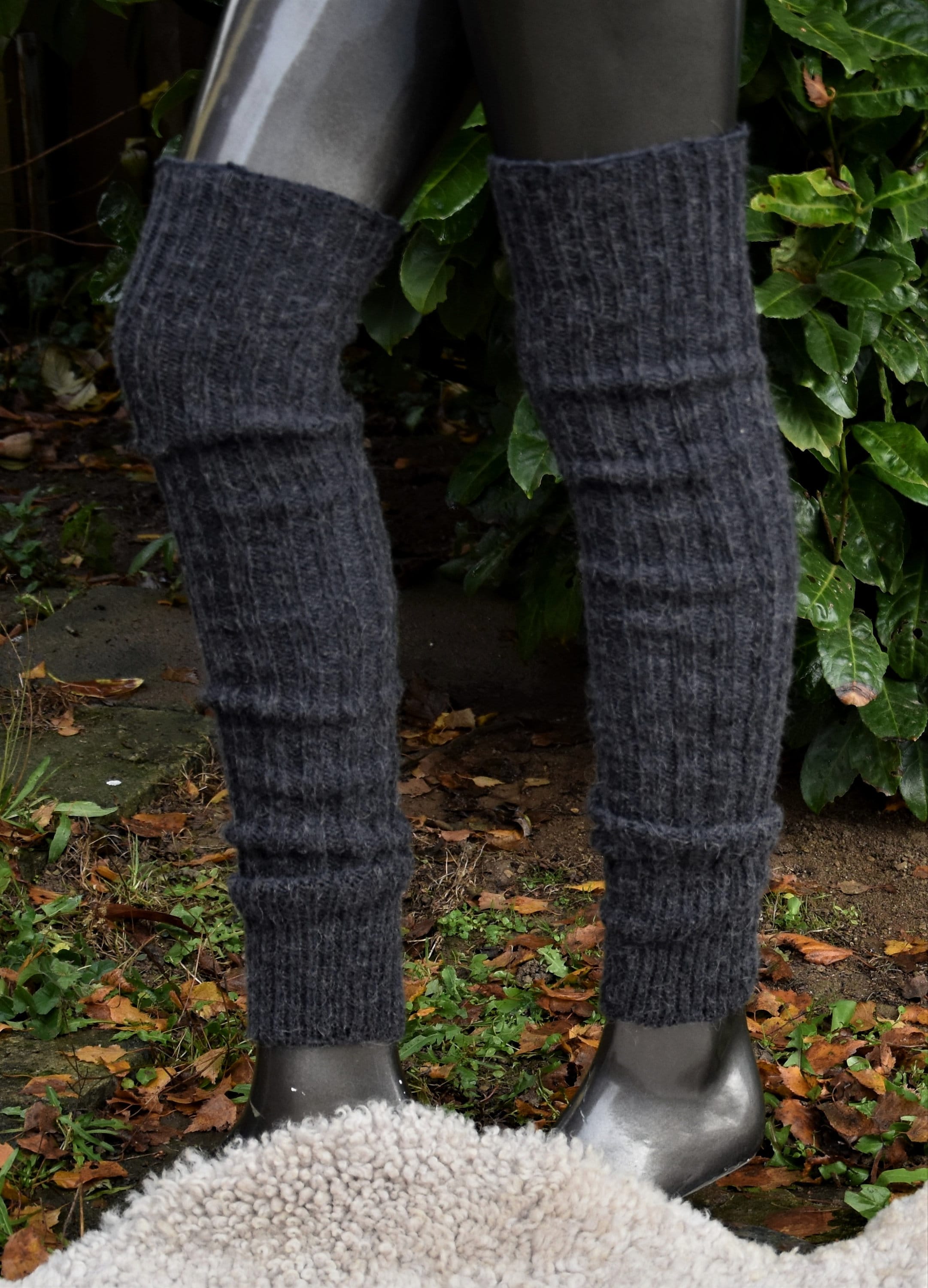 Stulpen Damen Overknees 80er Jahre Beinstulpen Eiskunstlauf Weiche Leg