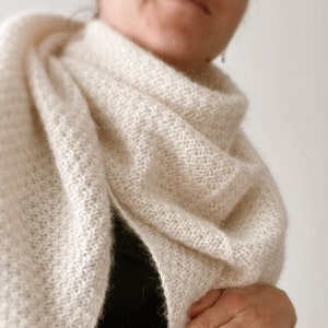 Knitting Instructions Snowfall Shawl