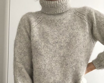 Knitting instructions Pull de noël my size GERMAN