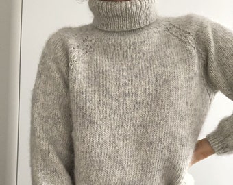 Modèle de tricot Pull de noël ma taille (DE)