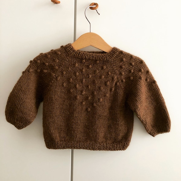 Bobbel Sweater Knitting Instructions (DE)