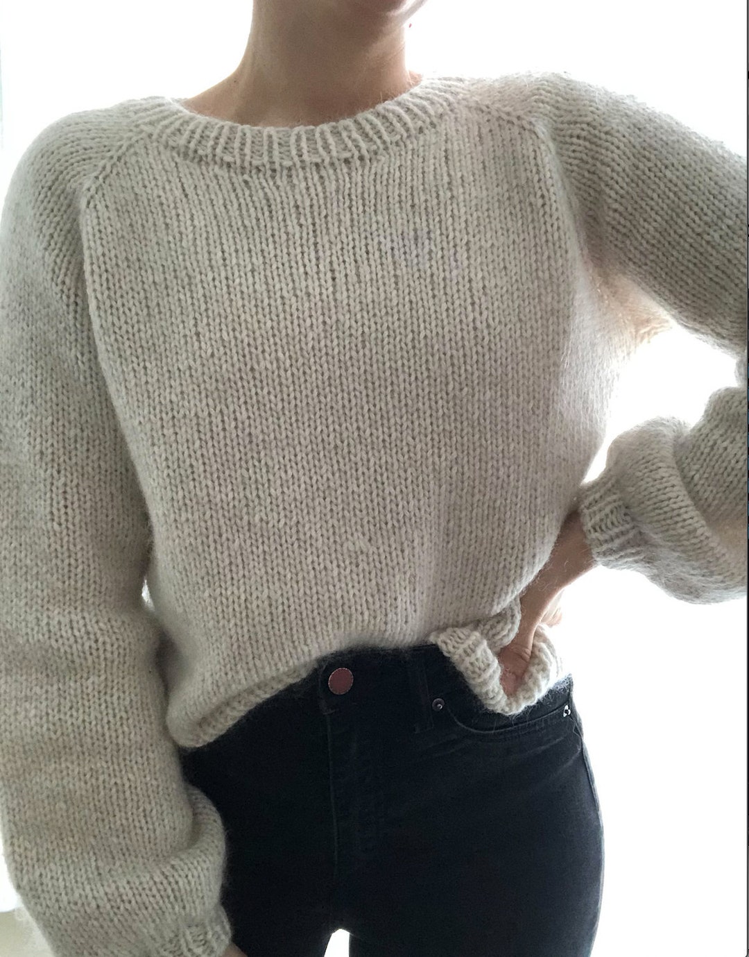 【SCENERITY】Enne round knit Enne round knit - SCENERITY