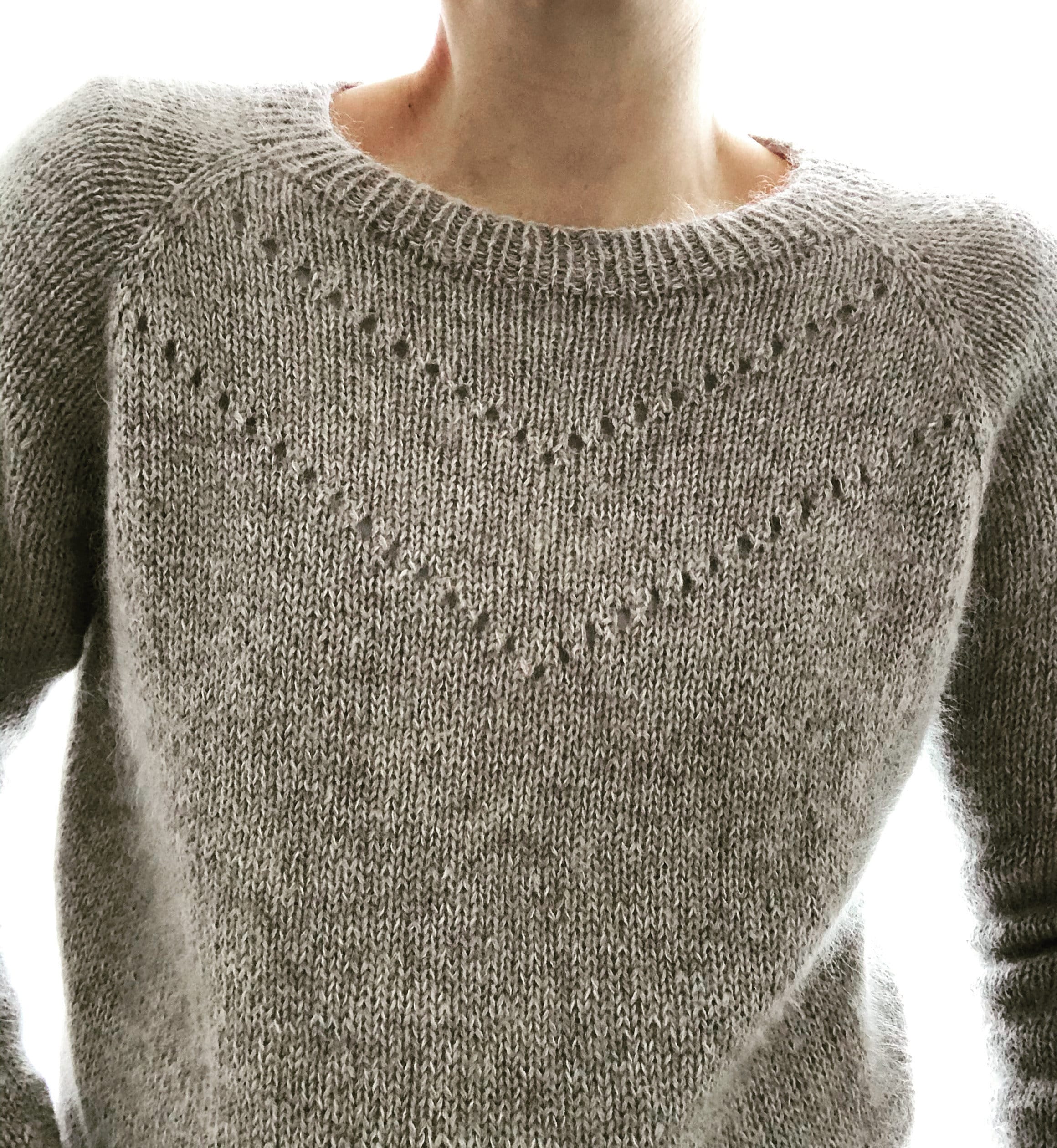 Knitting Pattern Honey Sweater ENG