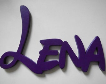 Girl's name or Disney lettering made of wood as desired, 15 cm, price per letter